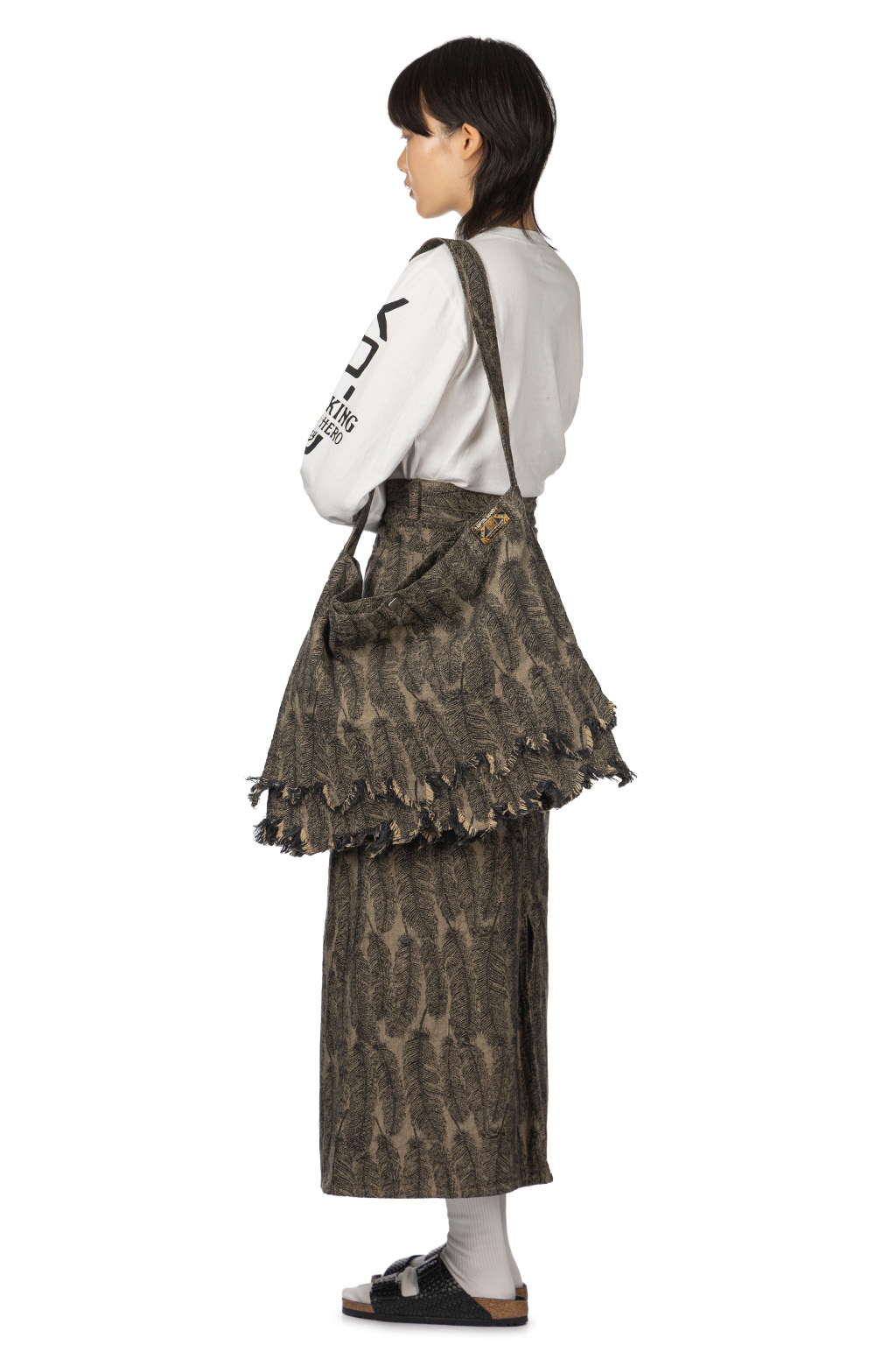 Kapital - 12oz Magpie Denim Medicine Bag - M - 2 Color Choices