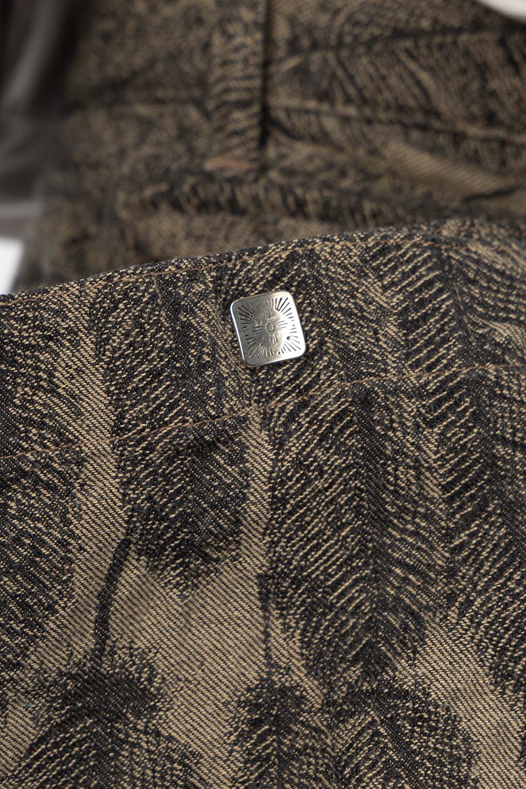 Kapital - 12oz Magpie Denim Medicine Bag - M - 2 Color Choices