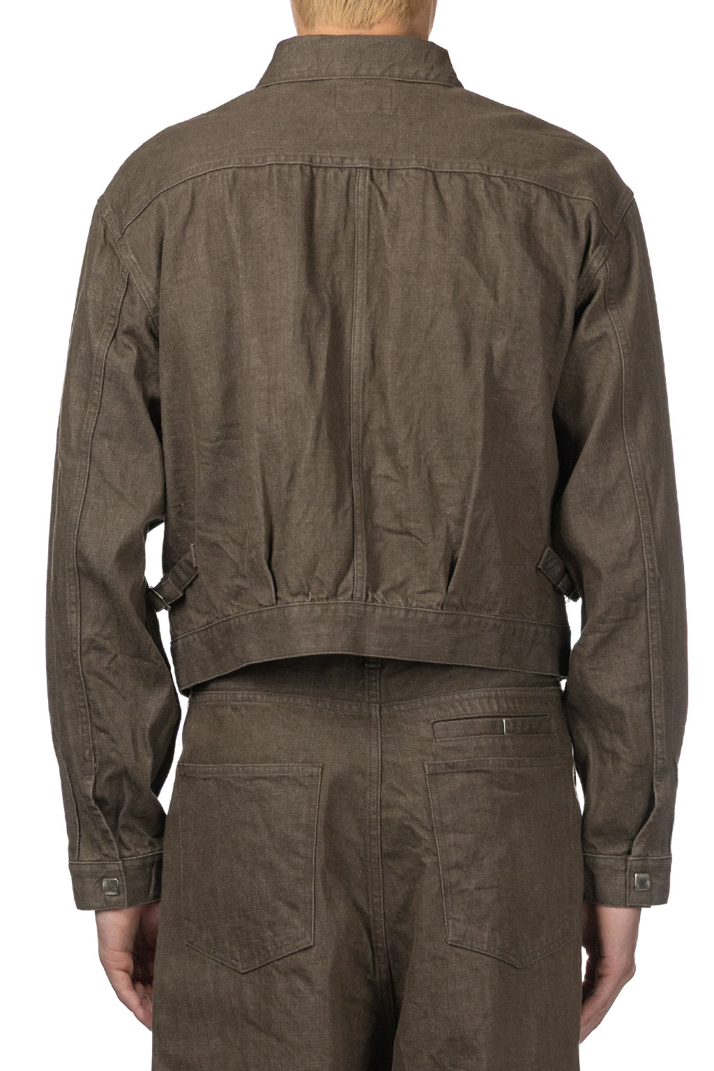 Kapital - 12oz YAGASURI Jacquard Denim Chimayo Drizzler JKT-Khaki