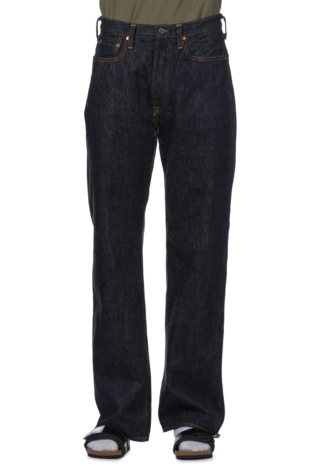 Kapital - 13.5oz Zimbabwe Denim 5P MONKEY TH - OneWash