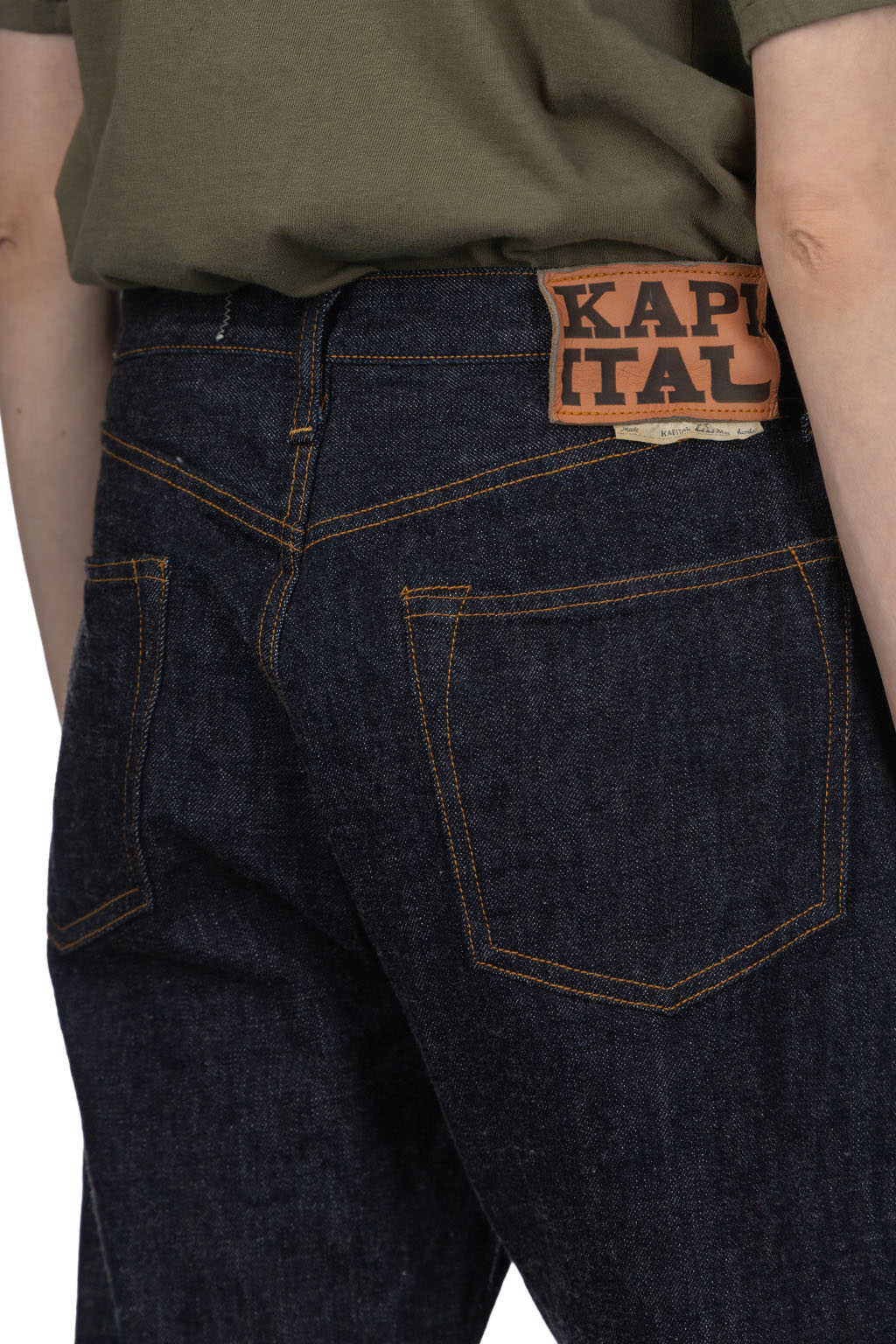 Kapital - 13.5oz Zimbabwe Denim 5P MONKEY TH - OneWash