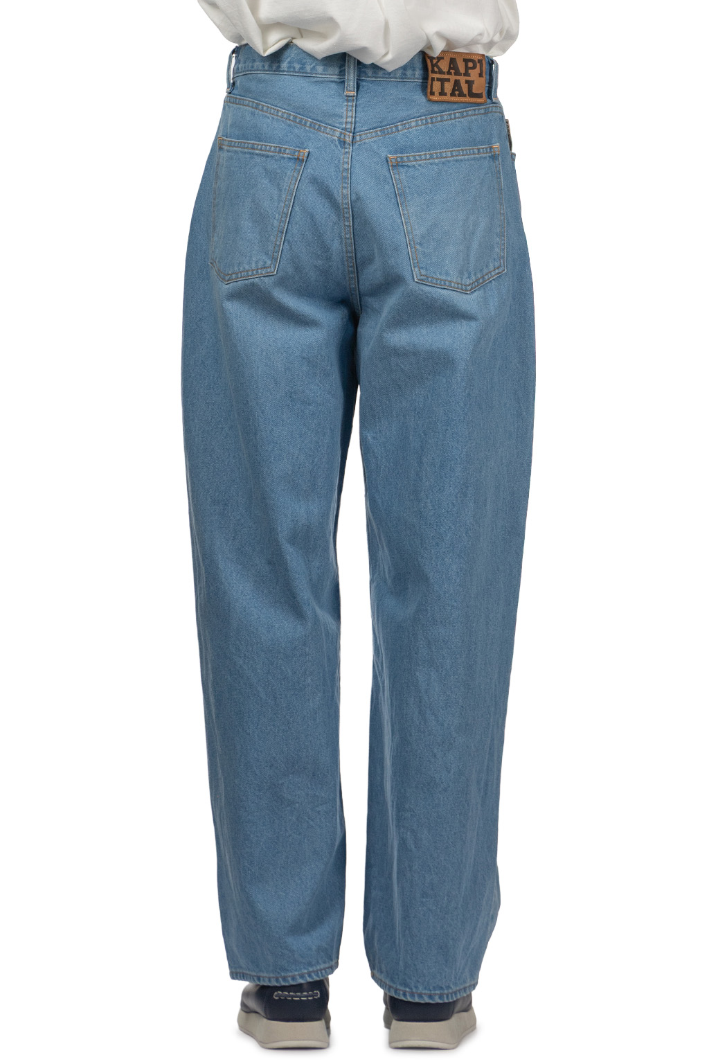 Kapital - 13.5oz Zimbabwe Denim CLUB Baggy Pants