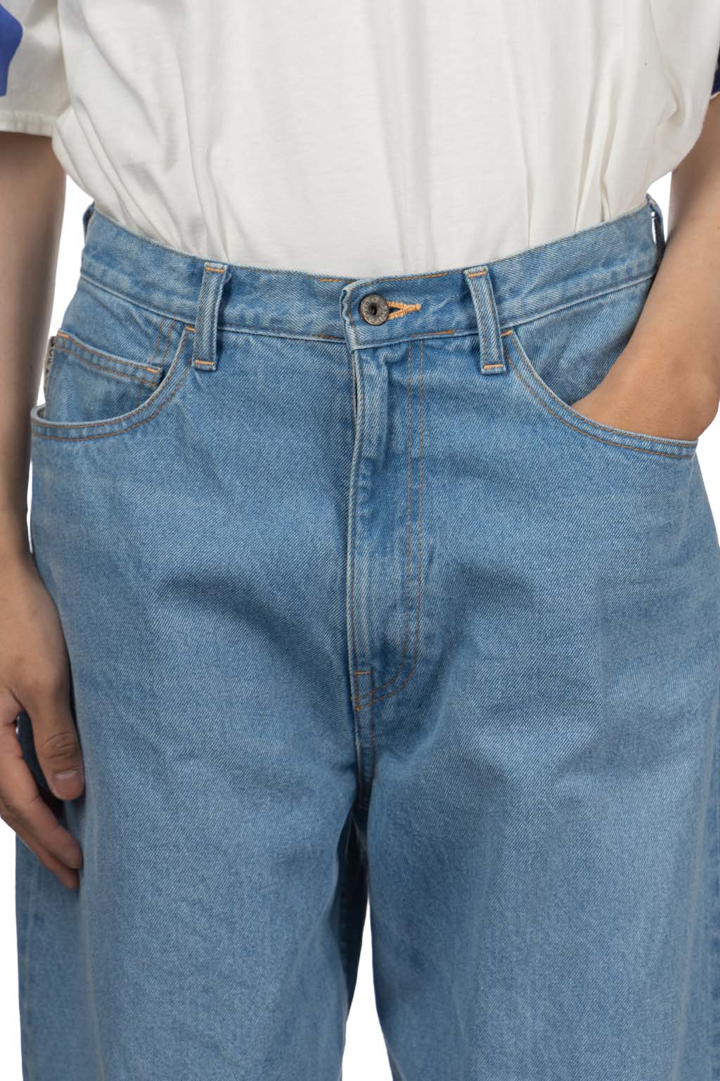 Kapital - 13.5oz Zimbabwe Denim CLUB Baggy Pants