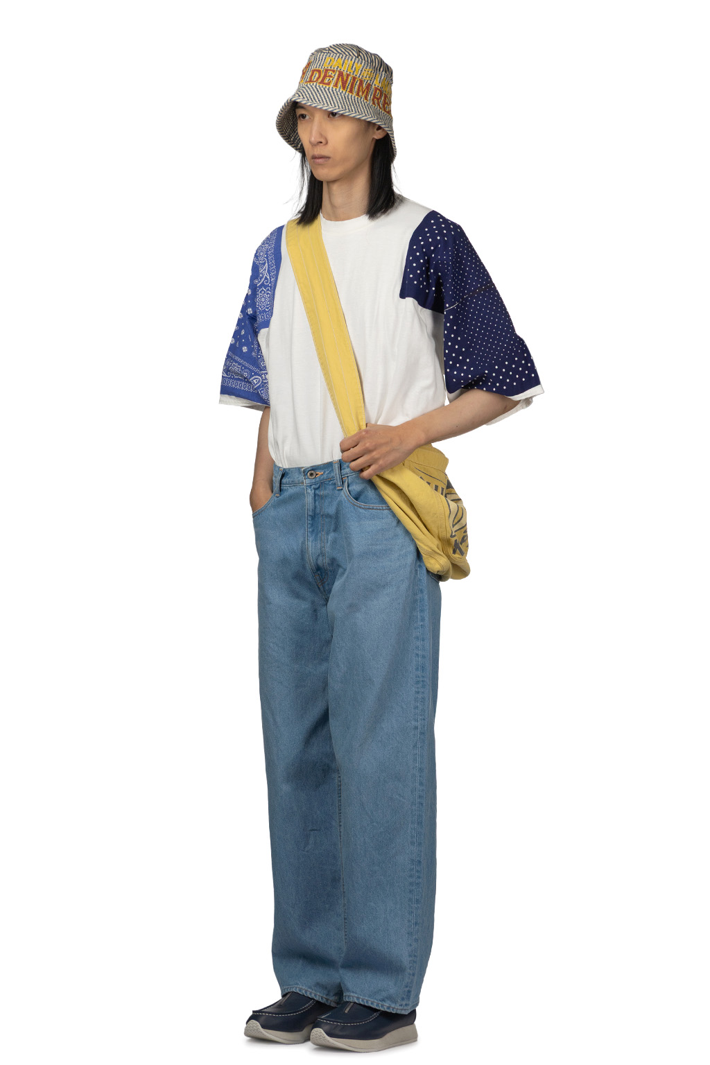Kapital - 13.5oz Zimbabwe Denim CLUB Baggy Pants