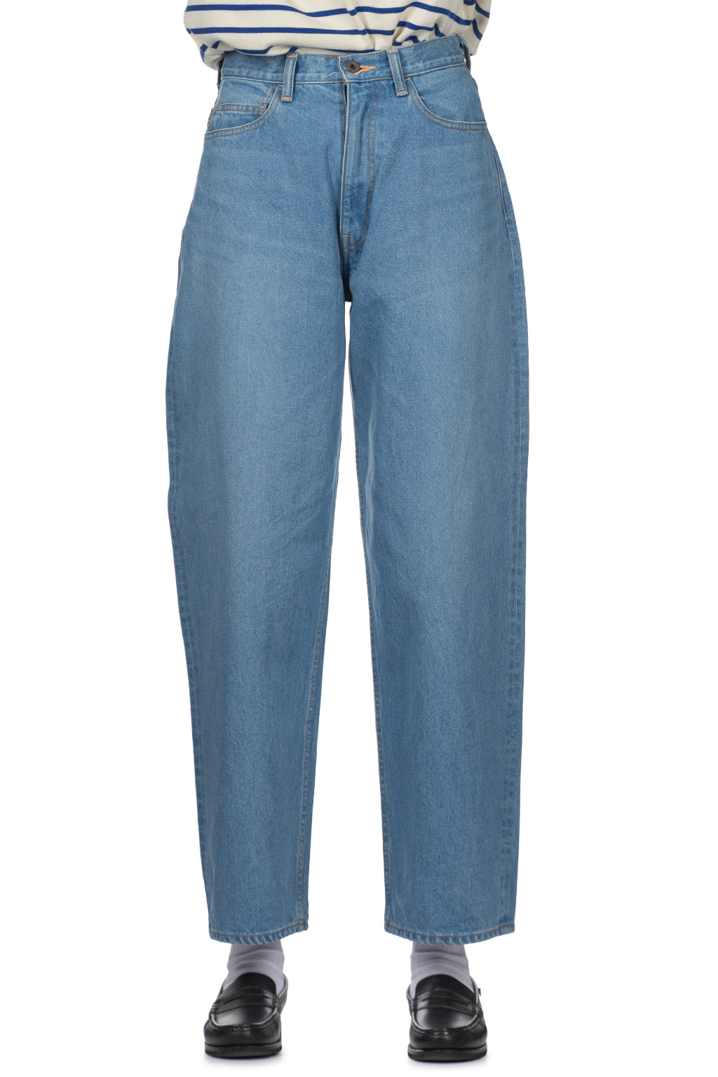 Kapital - 13.5oz Zimbabwe Denim CLUB Baggy Pants