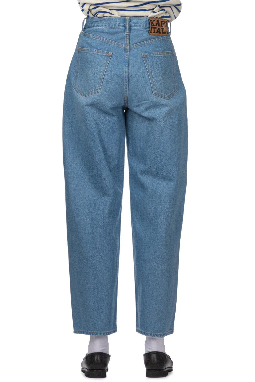 Kapital - 13.5oz Zimbabwe Denim CLUB Baggy Pants
