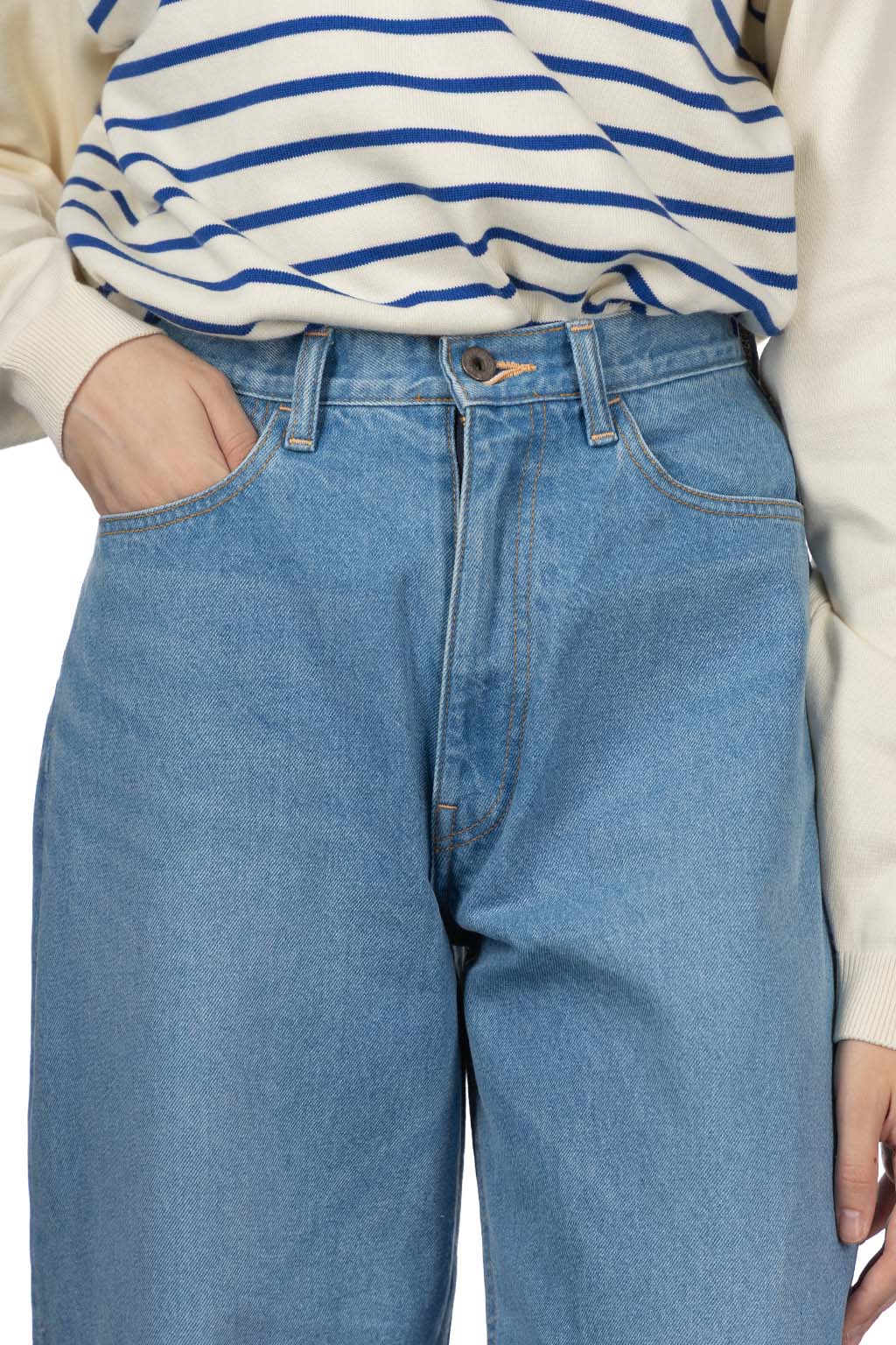 Kapital - 13.5oz Zimbabwe Denim CLUB Baggy Pants