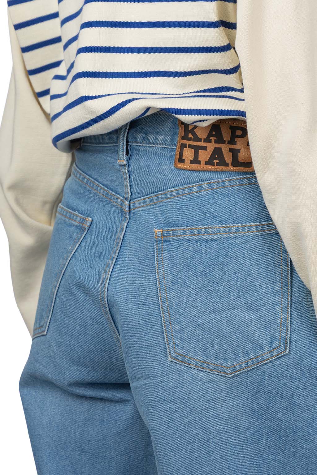 Kapital - 13.5oz Zimbabwe Denim CLUB Baggy Pants