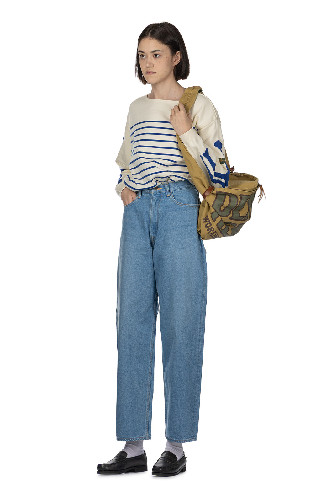 Kapital - 13.5oz Zimbabwe Denim CLUB Baggy Pants