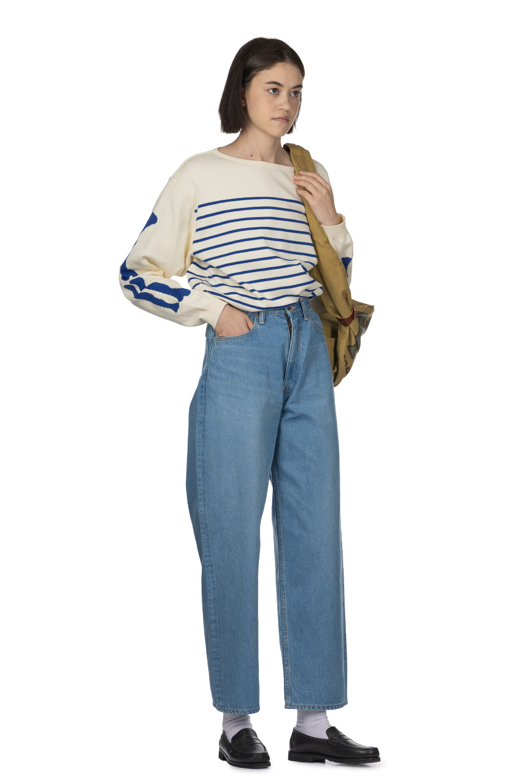 Kapital - 13.5oz Zimbabwe Denim CLUB Baggy Pants