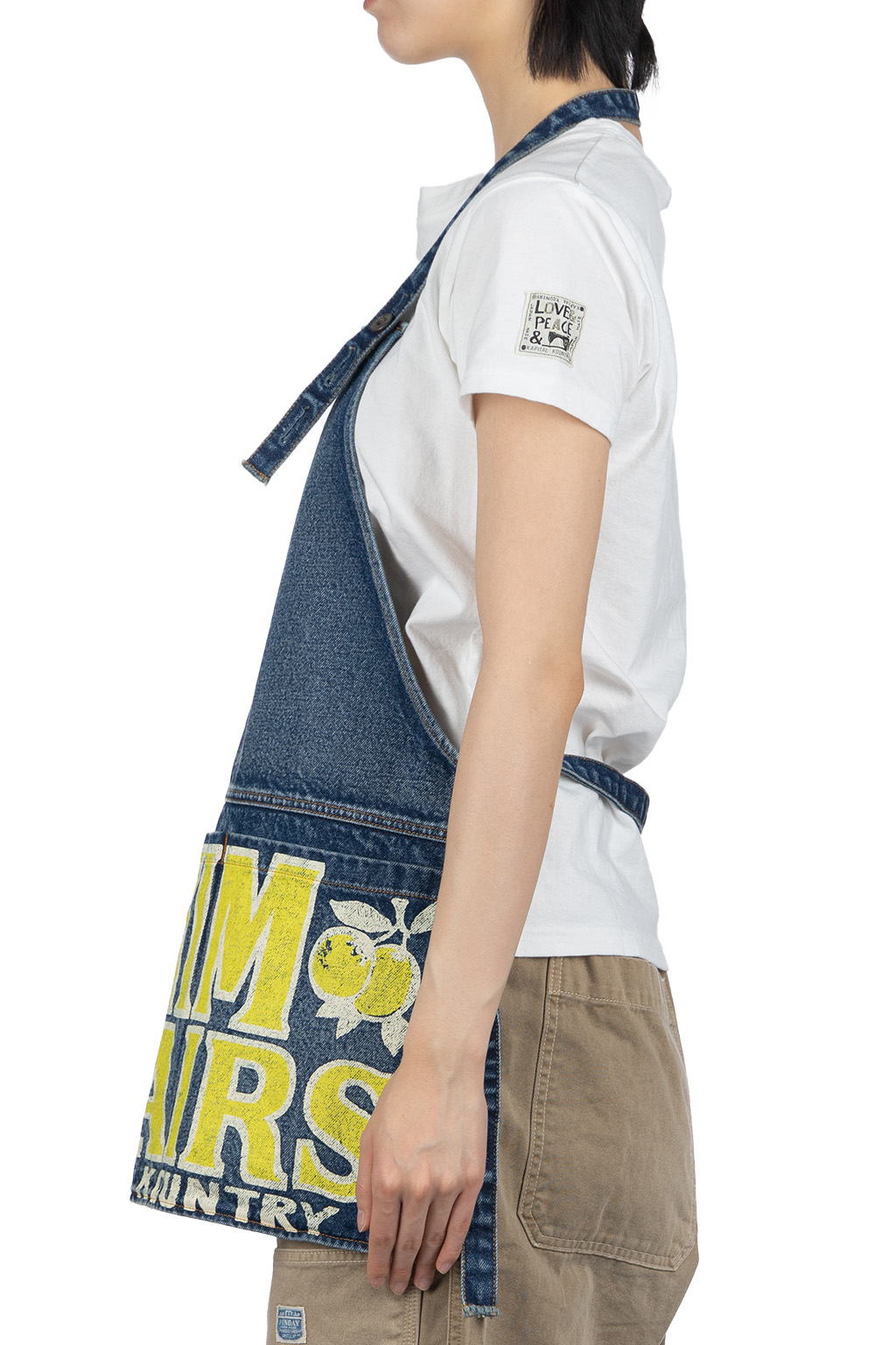 Kapital - 13oz Denim Damaged AD Apron (DENIM REPAIRS) - 2 Colors