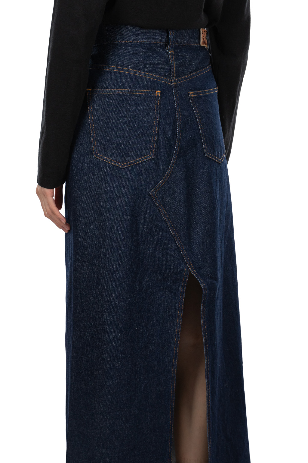 Kapital - 13oz Denim Pencil Skirt - Indigo