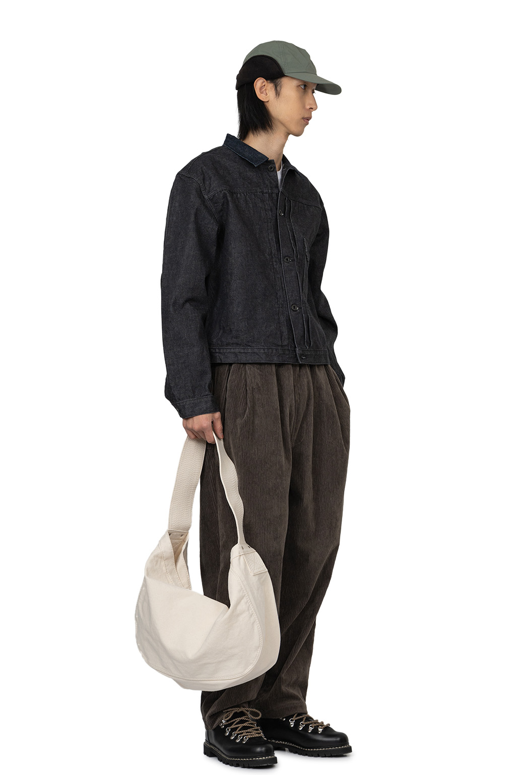 Kapital - 14oz BLK Denim 1st JKT - Black