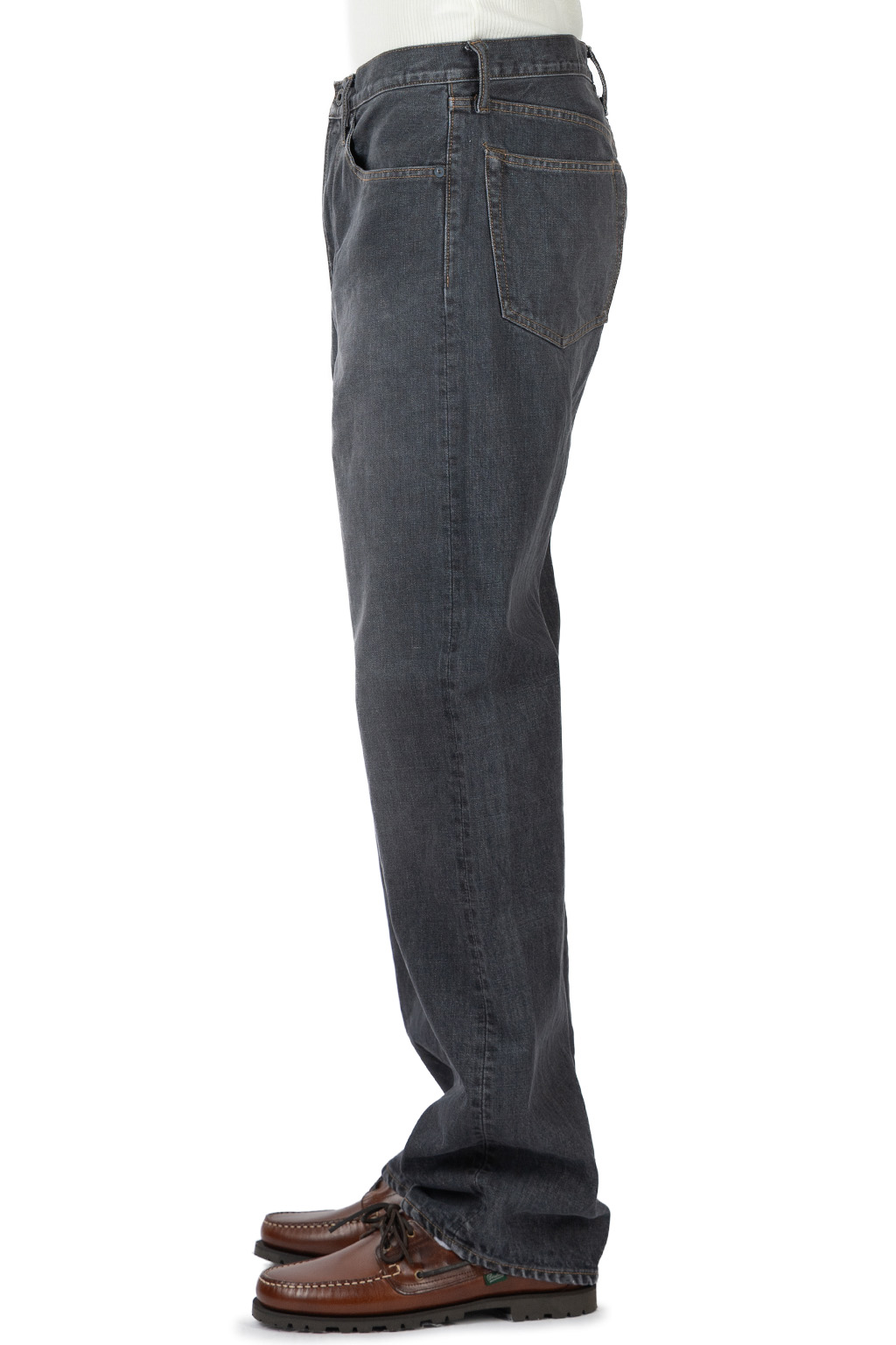 Kapital - 14oz BLKxBLK Denim 5P MONKEY TH (ZIP ver.) - PRO