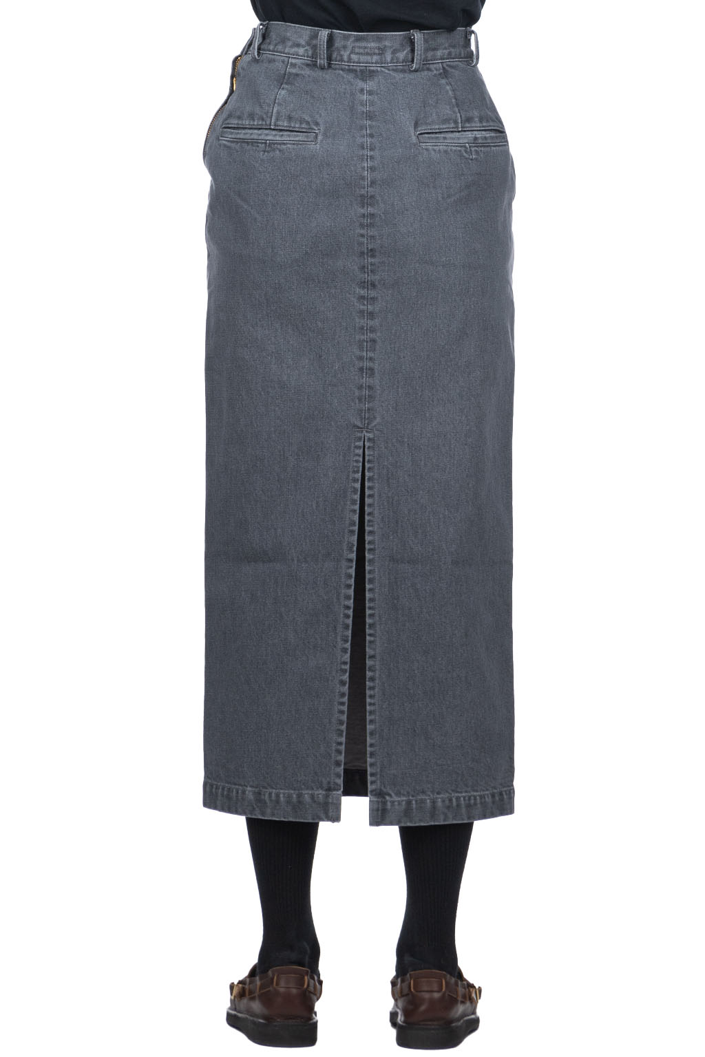Kapital - 14oz BLKxECR Denim BOOGIE DAY Skirt- BNA