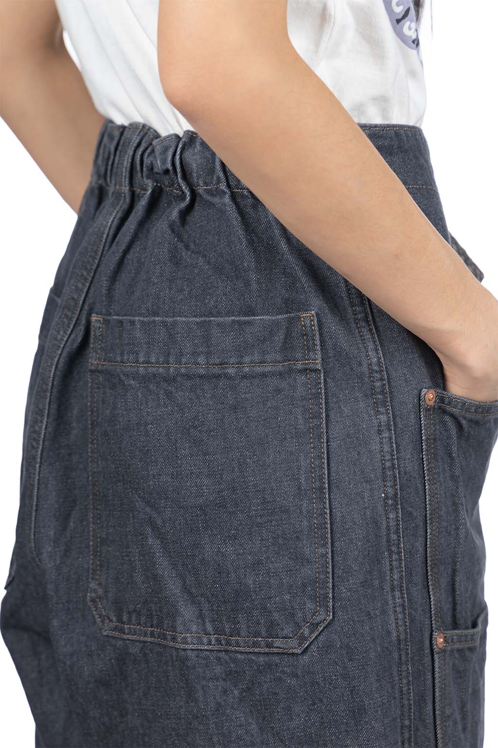 14oz Denim W-Knee EASY Baggy Pants (DIXIE LUMBER Remake) PRO