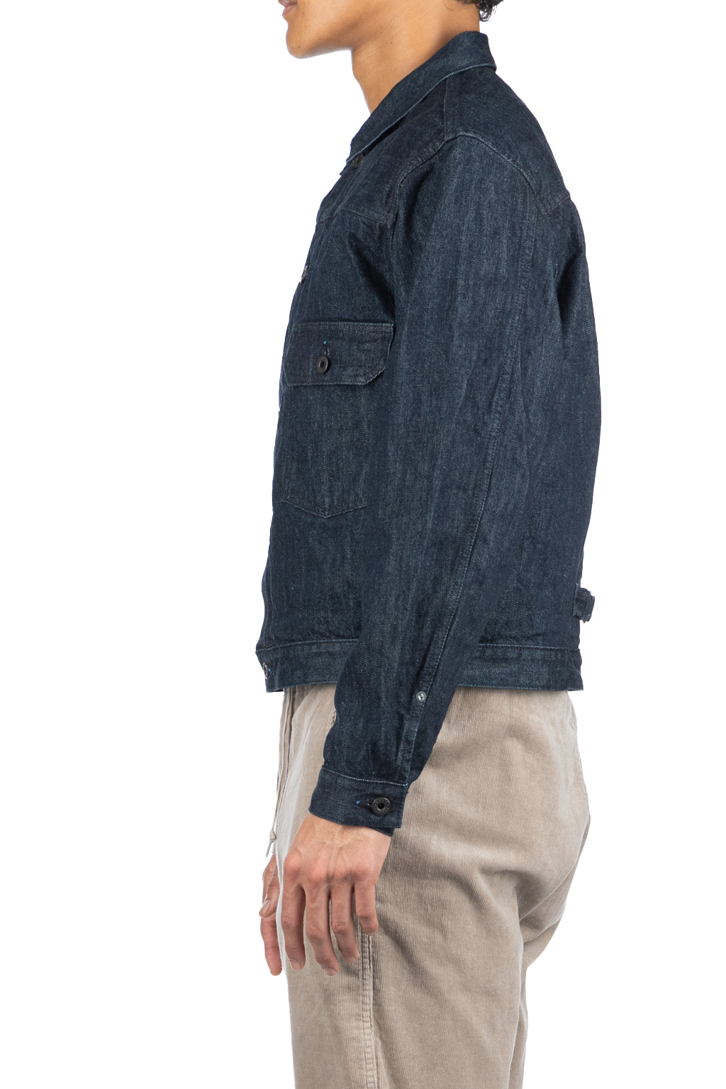 Kapital | 14oz Denim 1st JKT (BLK-Thread) | Men | Blue Kapital | 14oz Denim 1st JKT (BLK-Thread) | Men | Blue