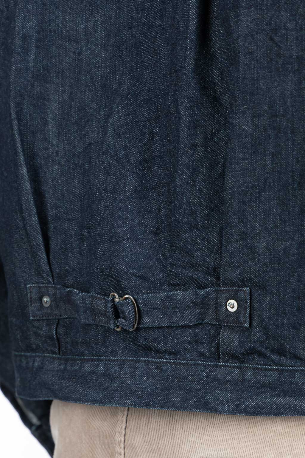 Kapital | 14oz Denim 1st JKT (BLK-Thread) | Men | Blue