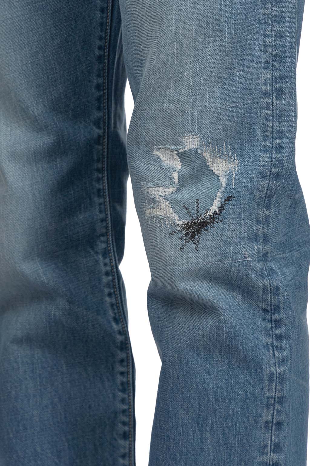 Kapital - 14oz Denim 5P MONKEY CISCO - 1.2 Year Fade