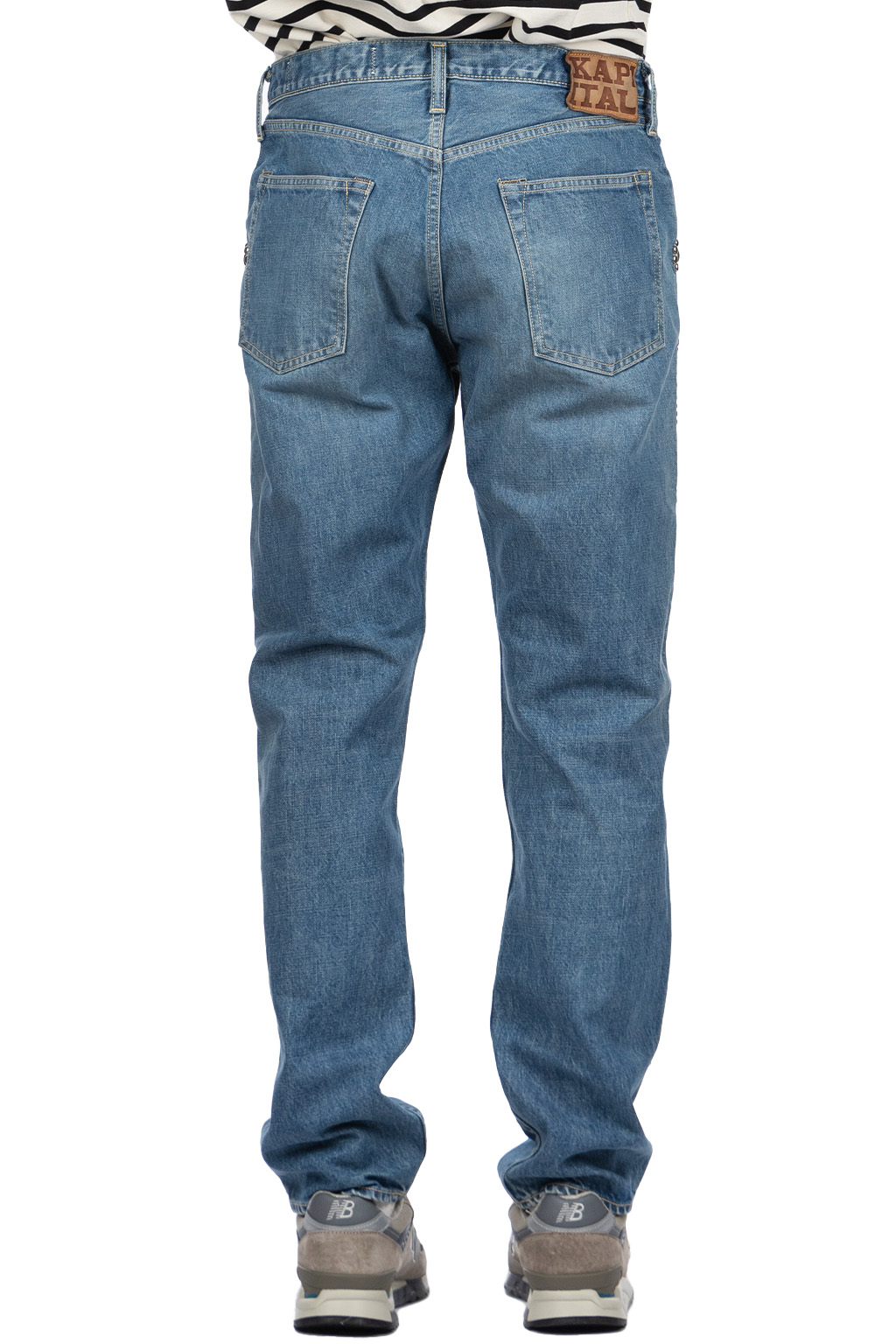Kapital - 14oz Denim 5P MONKEY CISCO (STUDS)