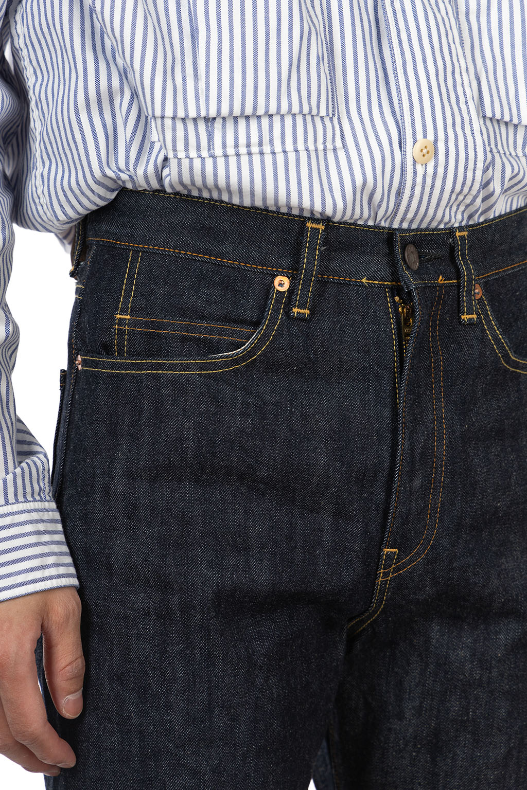 Kapital - 14oz Denim 5P OKABELLBO - One Wash