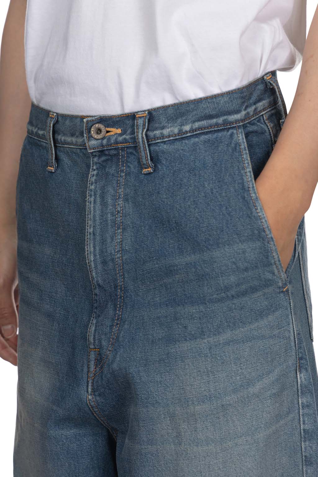 Kapital - 14oz Denim PORT Baggy Pants