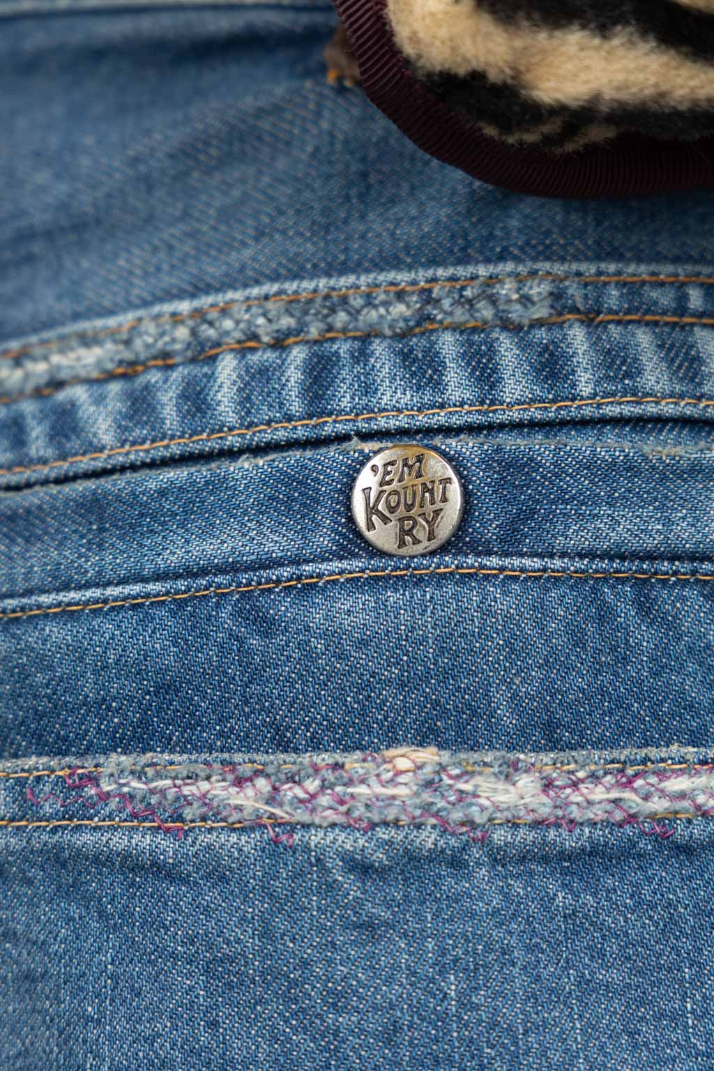 Kapital - 14oz Denim PORT Baggy Pants (HIPPIE-Champetre Remake)