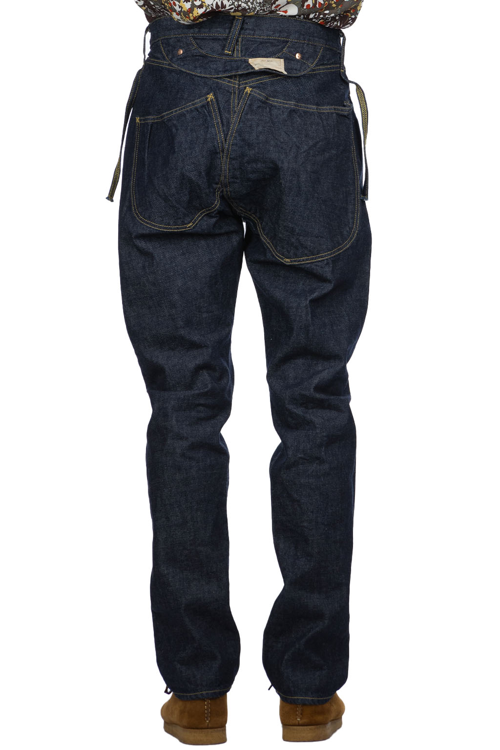 BlueButtonShop - Kapital - Kapital-14oz-Denim-RINGOMAN-Pants-EK-410