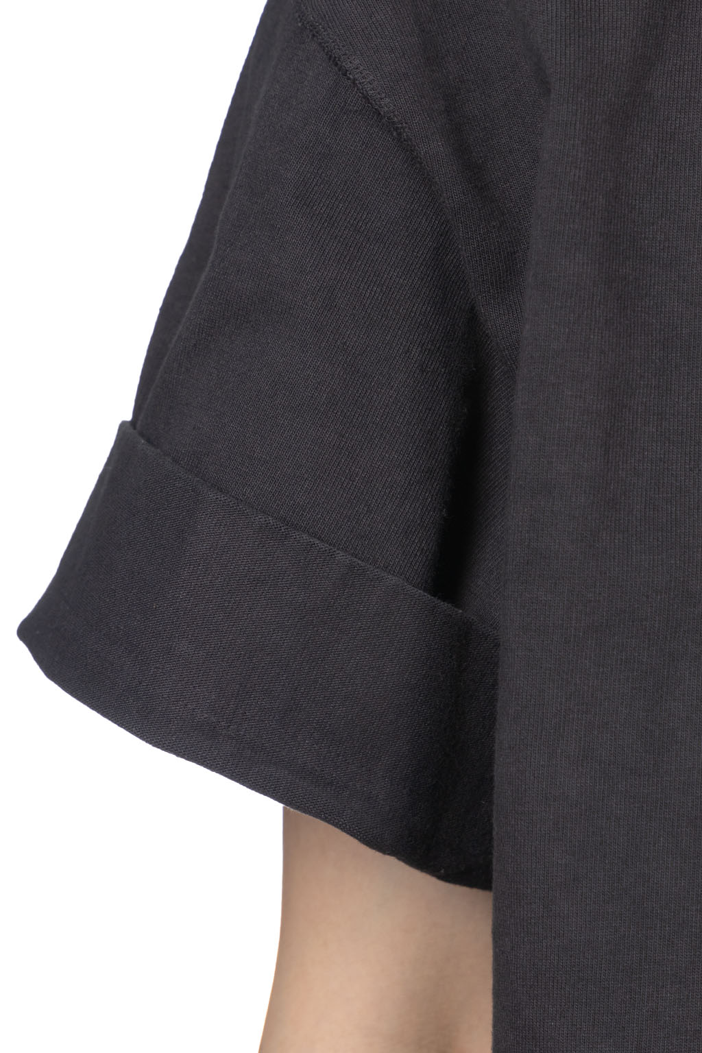 Kapital - 16/-Dense Jersey ARMY Beach Packed T - Ink Black