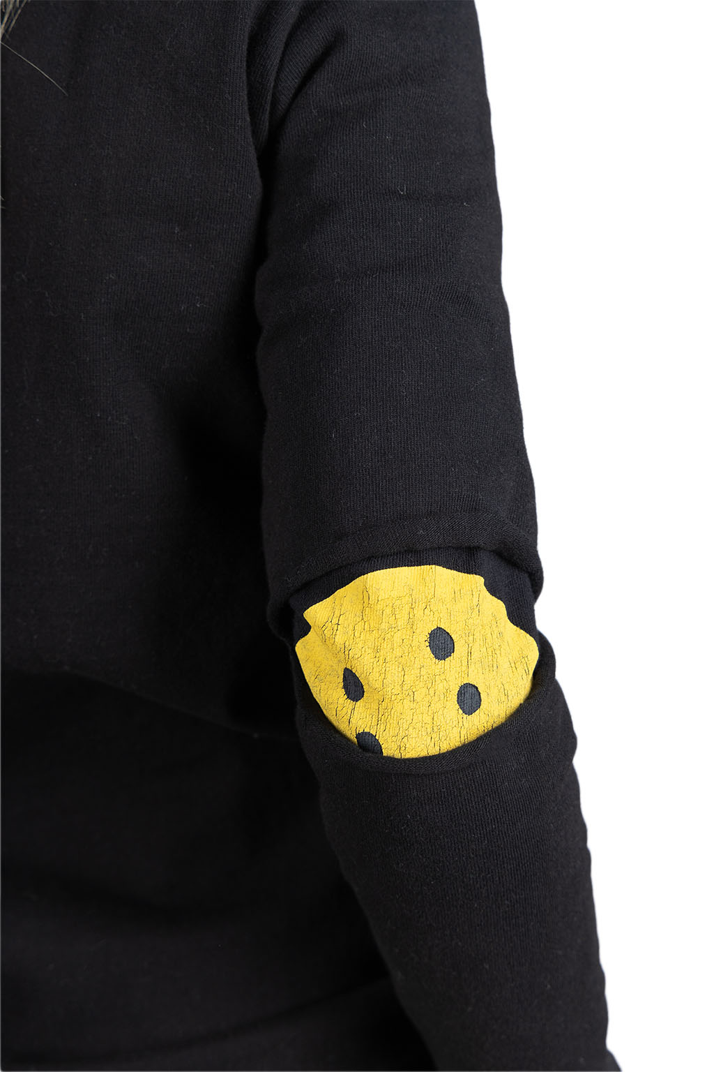Kapital - 16/- Densed Jersey Elbow-Rip Boatneck Long Sleeve T