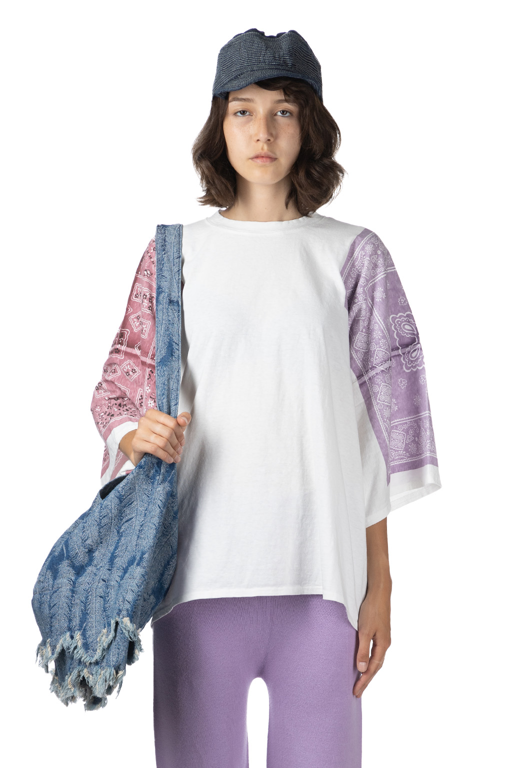 Kapital - 18.5/-Jersey Bandana HUGE T (COOKIE) - Purple