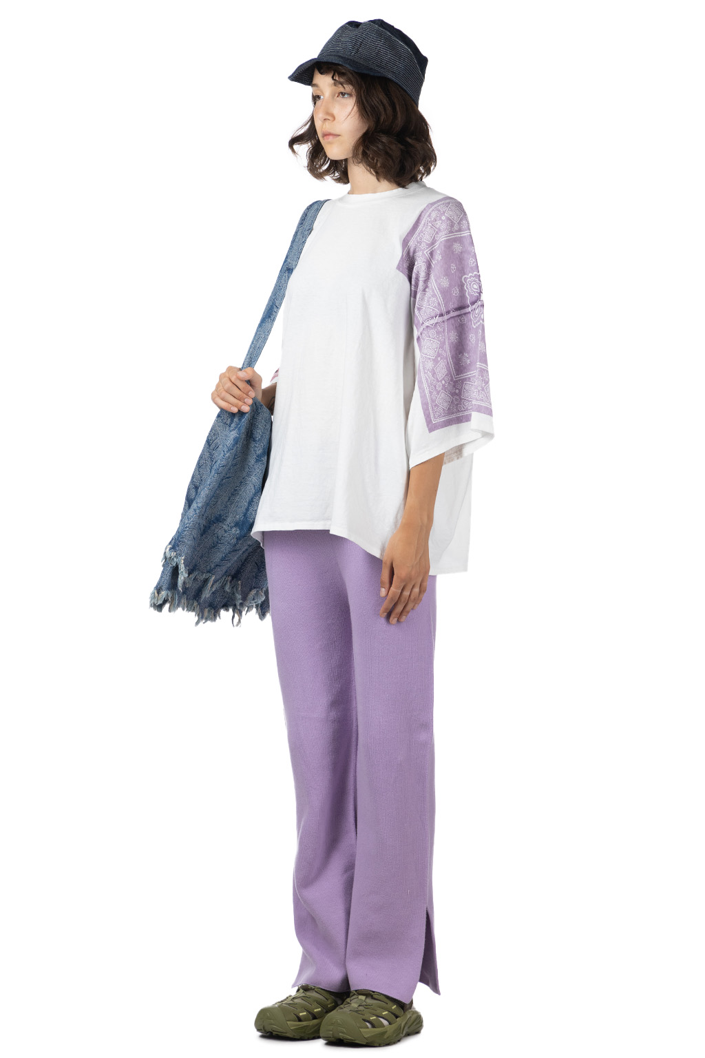 Kapital - 18.5/-Jersey Bandana HUGE T (COOKIE) - Purple