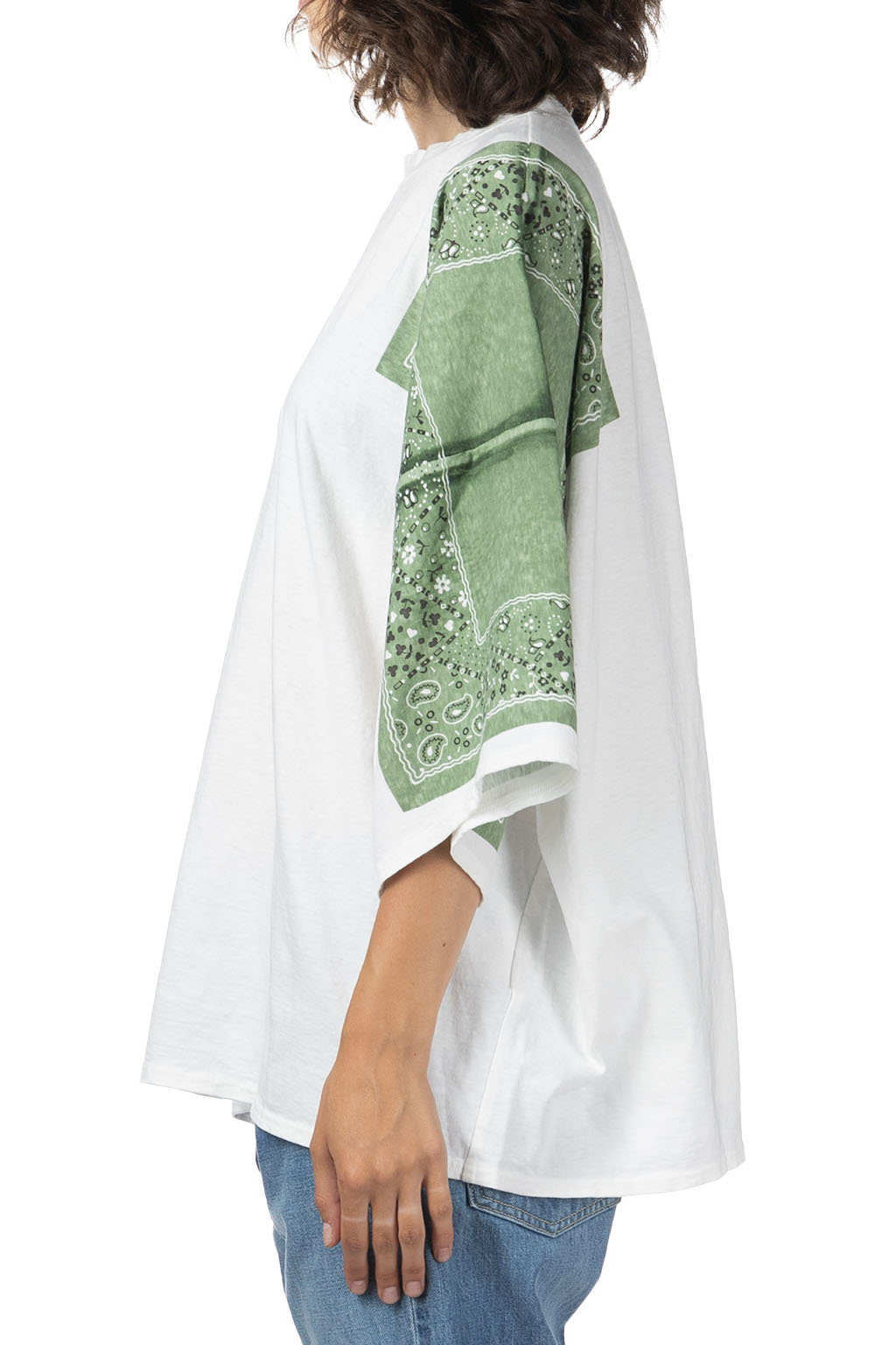 Kapital - 18.5/-Jersey Bandana HUGE T (PECKISH RAINBOWY) - Green