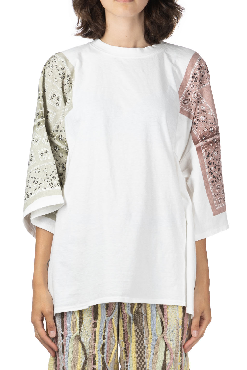 Kapital - 18.5/-Jersey Bandana HUGE T (PECKISH RAINBOWY) - Pink