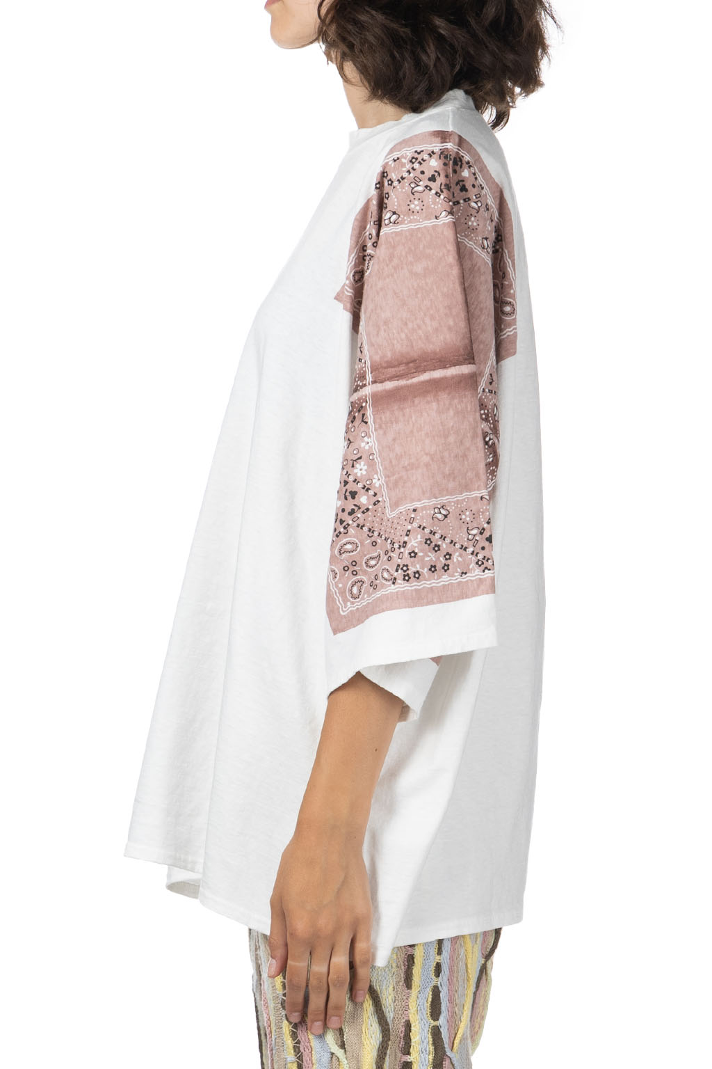 Kapital - 18.5/-Jersey Bandana HUGE T (PECKISH RAINBOWY) - Pink