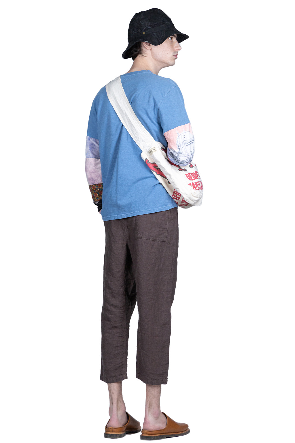 Kapital 18.5 Jersey HIPPIE Long Sleeve T - Blue