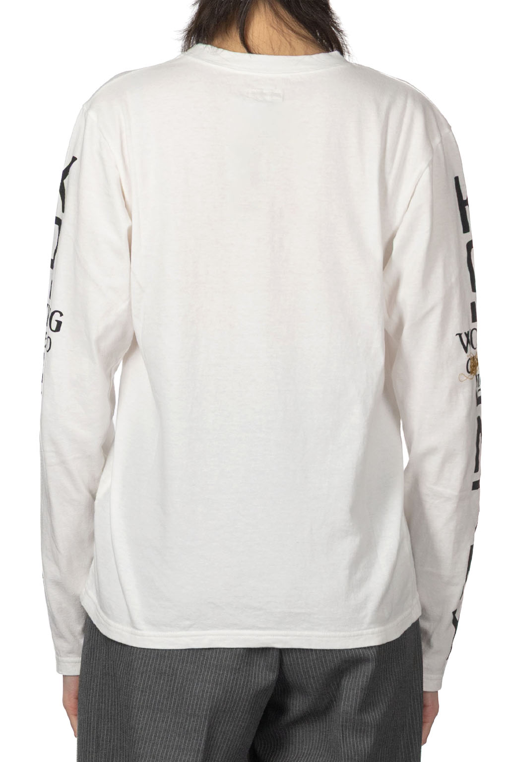 Kapital - 20-Jersey Crew Long Sleeve T - Peckish Kap - Yellow