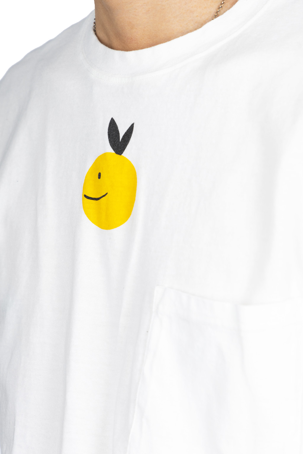 Kapital - 20/-Jersey Crew Pocket T (CONEYBOWY) - White