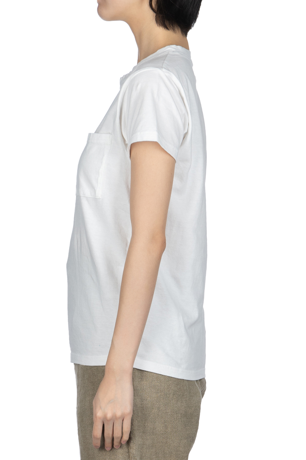Kapital - 20/-Jersey Crew Pocket T (CONEYBOWY) - White