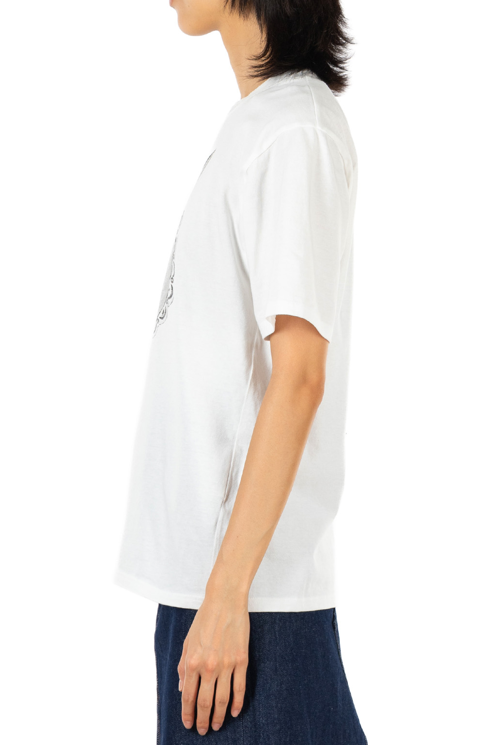 Kapital - 20/-Jersey Crew T (BIG Concho CONEYBOWY) - White