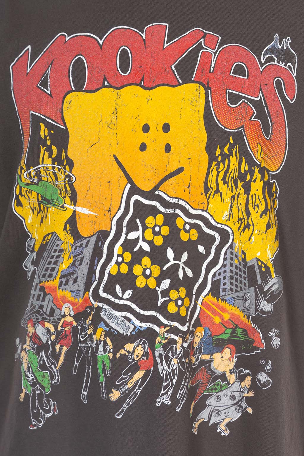 Kapital - 20-Jersey Crew T (BUSTER PECKISH BOWY)