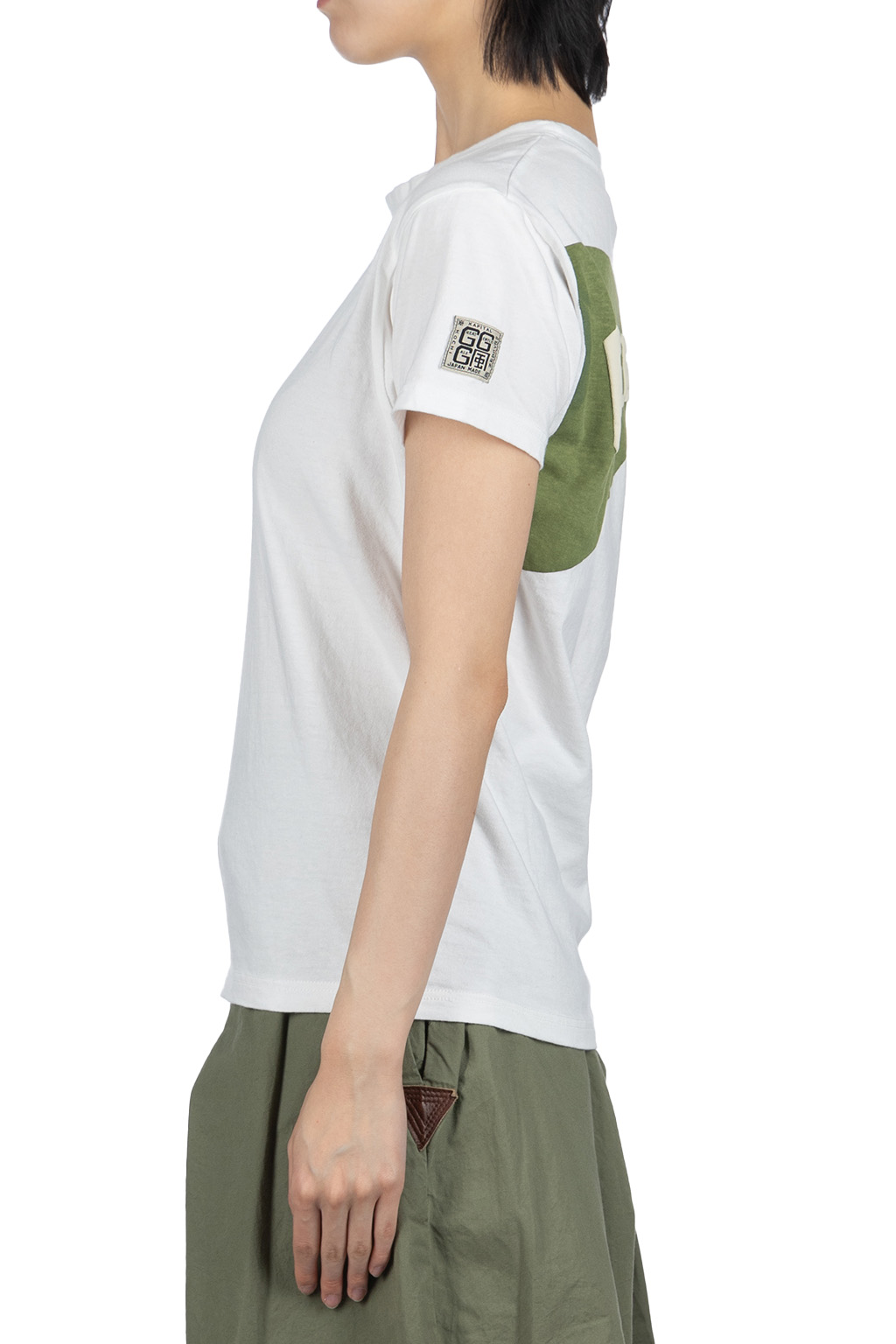 Kapital - 20/-Jersey Crew T (CONIFER & G.G.G.) - White