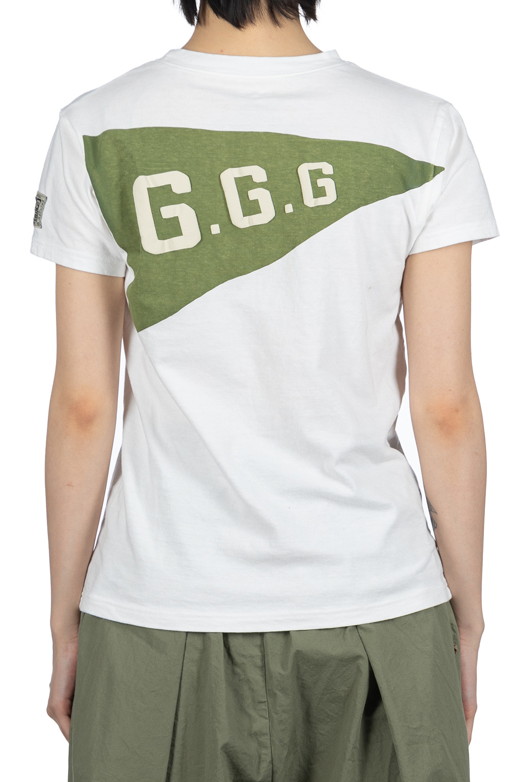 Kapital - 20/-Jersey Crew T (CONIFER & G.G.G.) - White