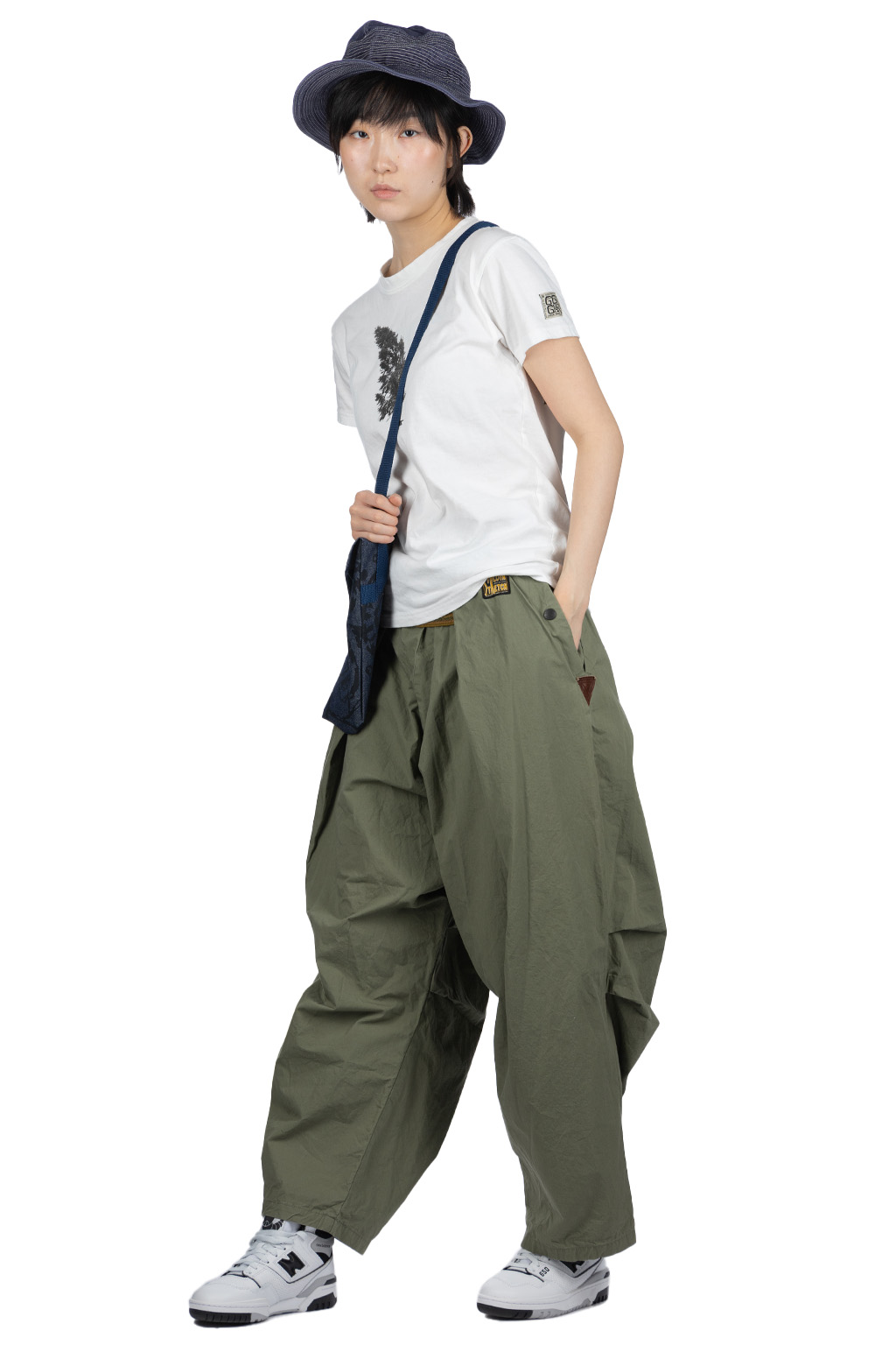 Kapital - 20/-Jersey Crew T (CONIFER & G.G.G.) - White