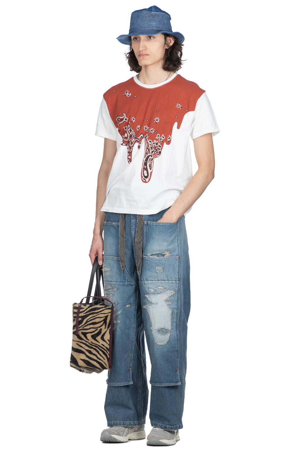Kapital 20/- Jersey Crew T (TOROTORO Bandana) - in 3 Color Choices