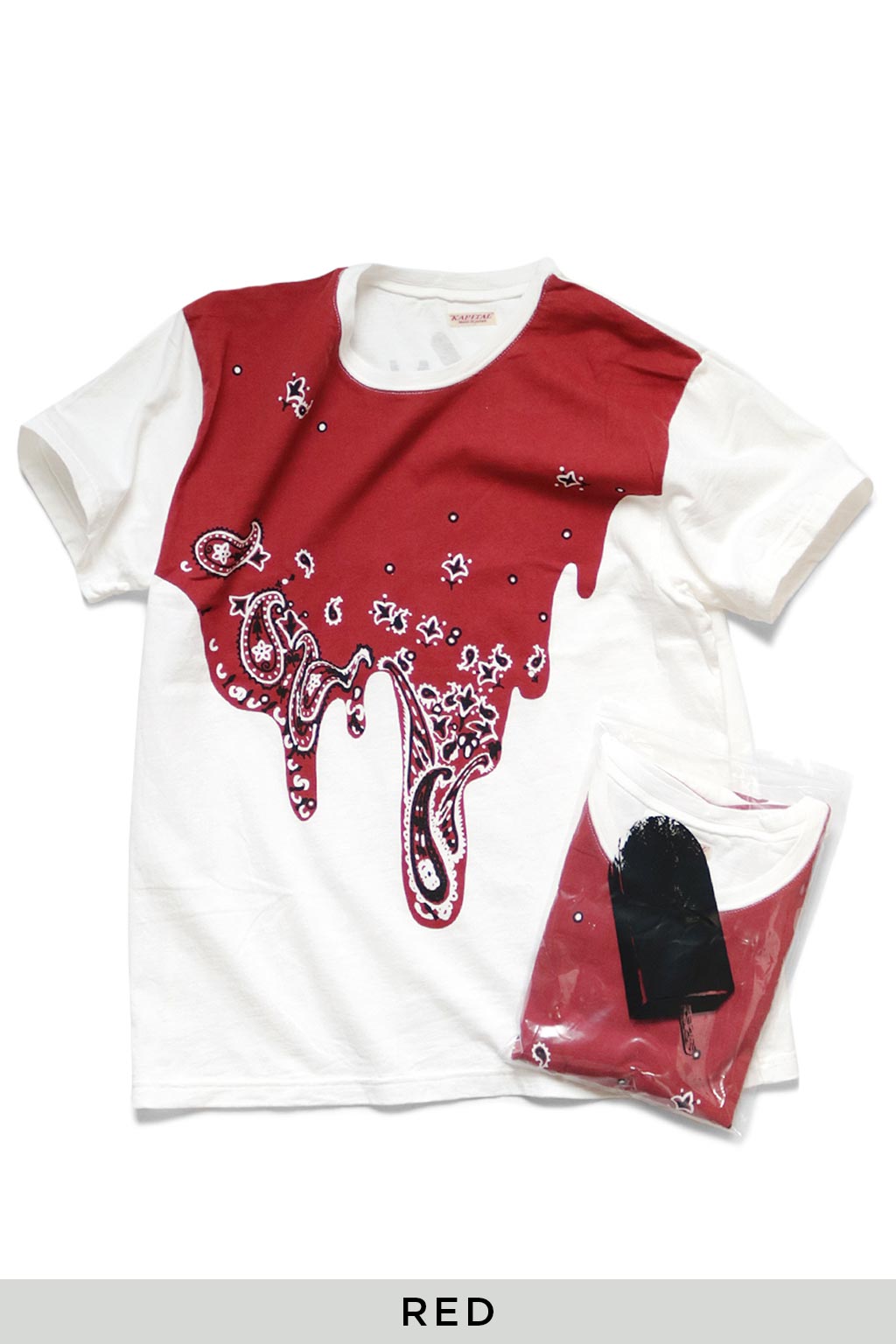 Kapital 20/- Jersey Crew T (TOROTORO Bandana) - in 3 Color Choices