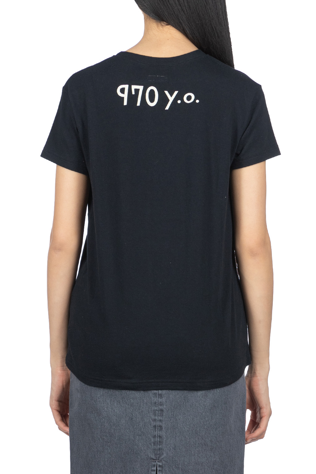 Kapital 20/-Jersey Crew T (TRUNK RAIN SMILE) in 2 Color Choices