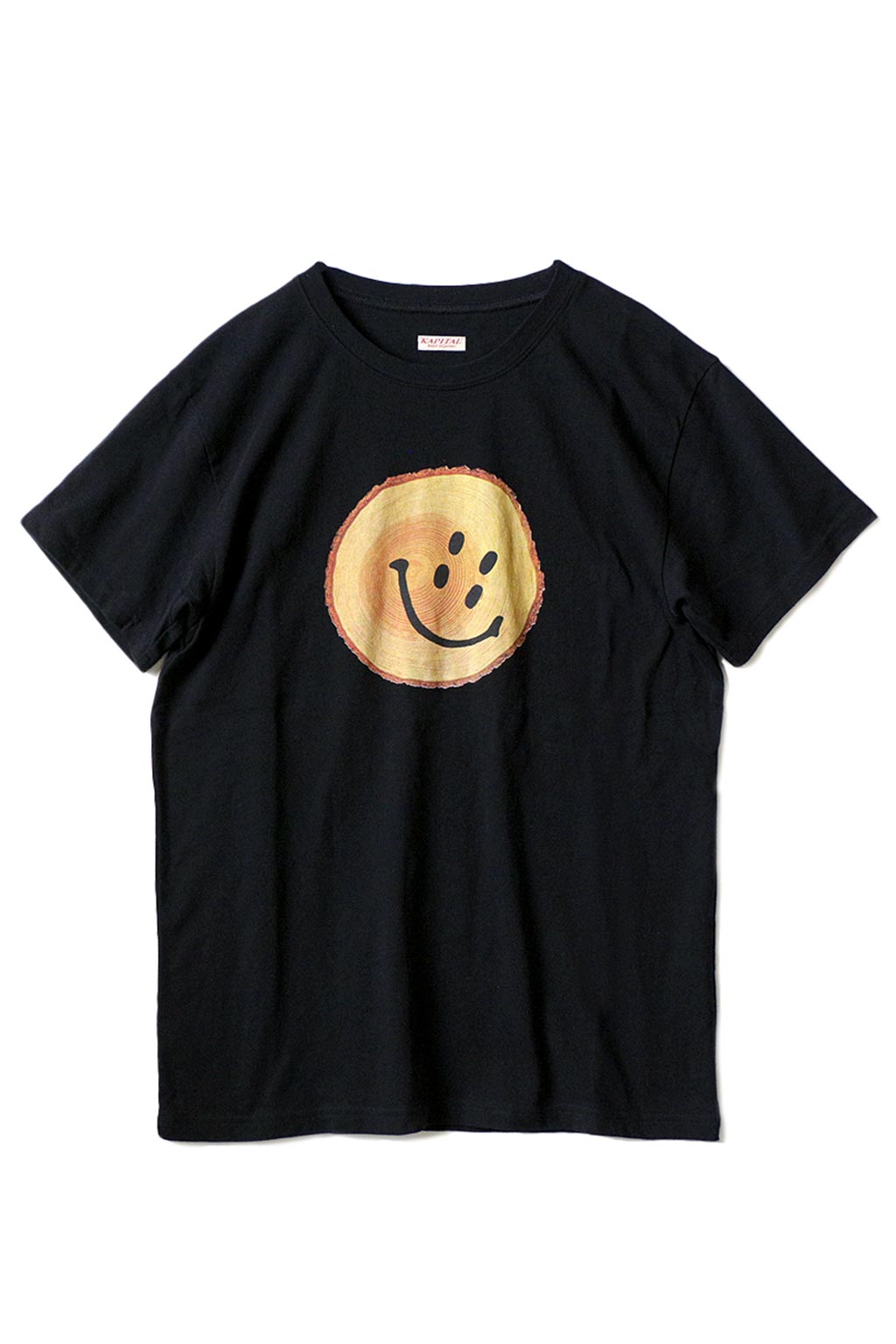 Kapital 20/-Jersey Crew T (TRUNK RAIN SMILE) in 2 Color Choices