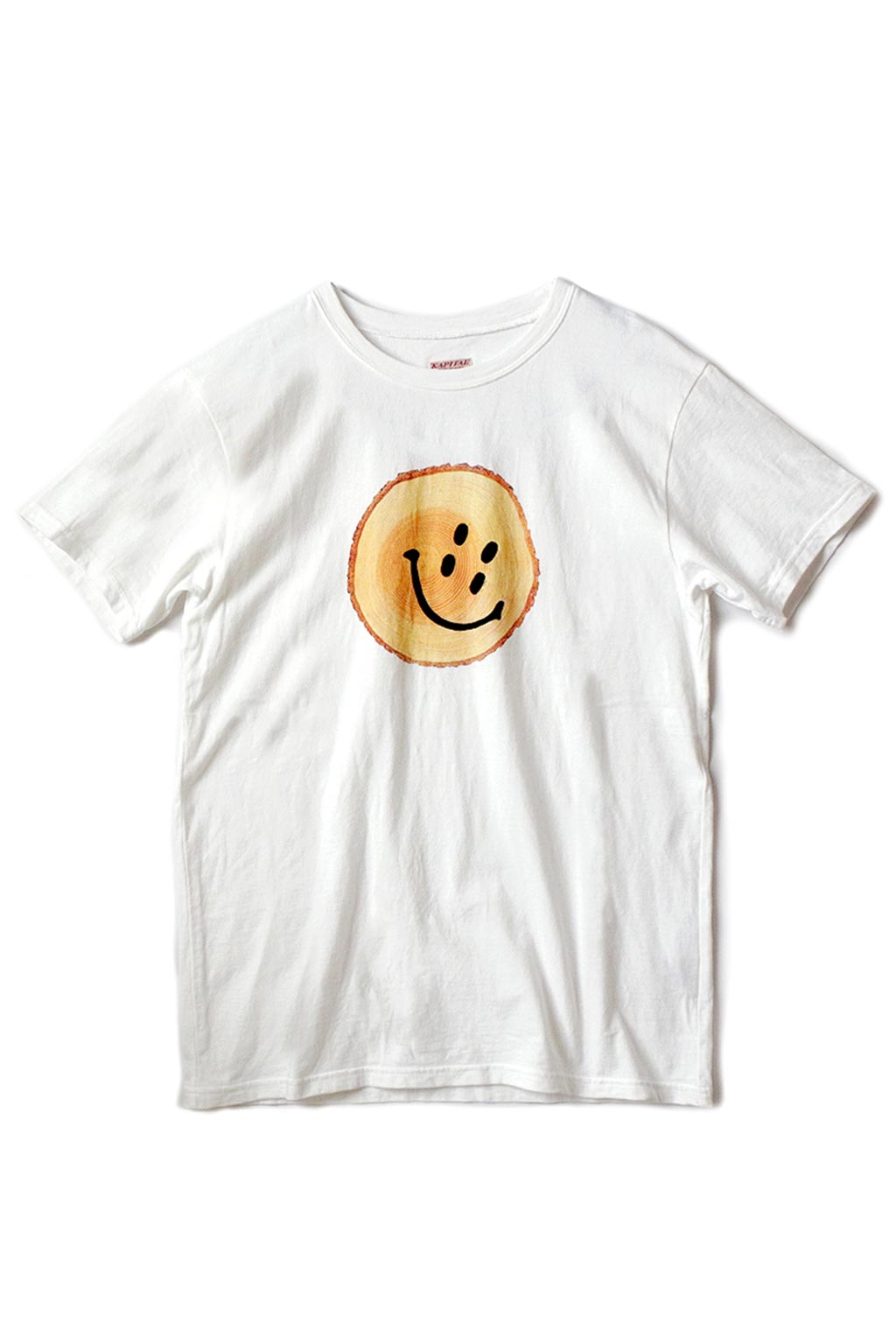 Kapital 20/-Jersey Crew T (TRUNK RAIN SMILE) in 2 Color Choices