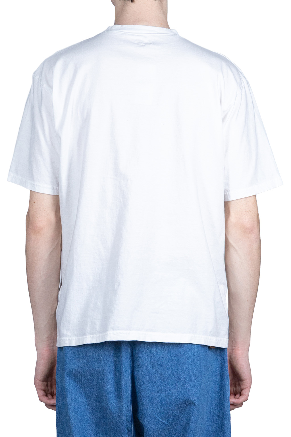 Kapital 20/-Jersey Crew Tee (Concho CONEYBOWY) - White